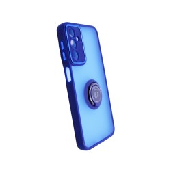 Case with Support Ring for Samsung Galaxy A24 4G Smoked Blue Case with Support Ring for Samsung Galaxy A24 4G Smoked Blue